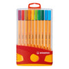Stabilo Point 88 ColorParade Red Orange, 20e.