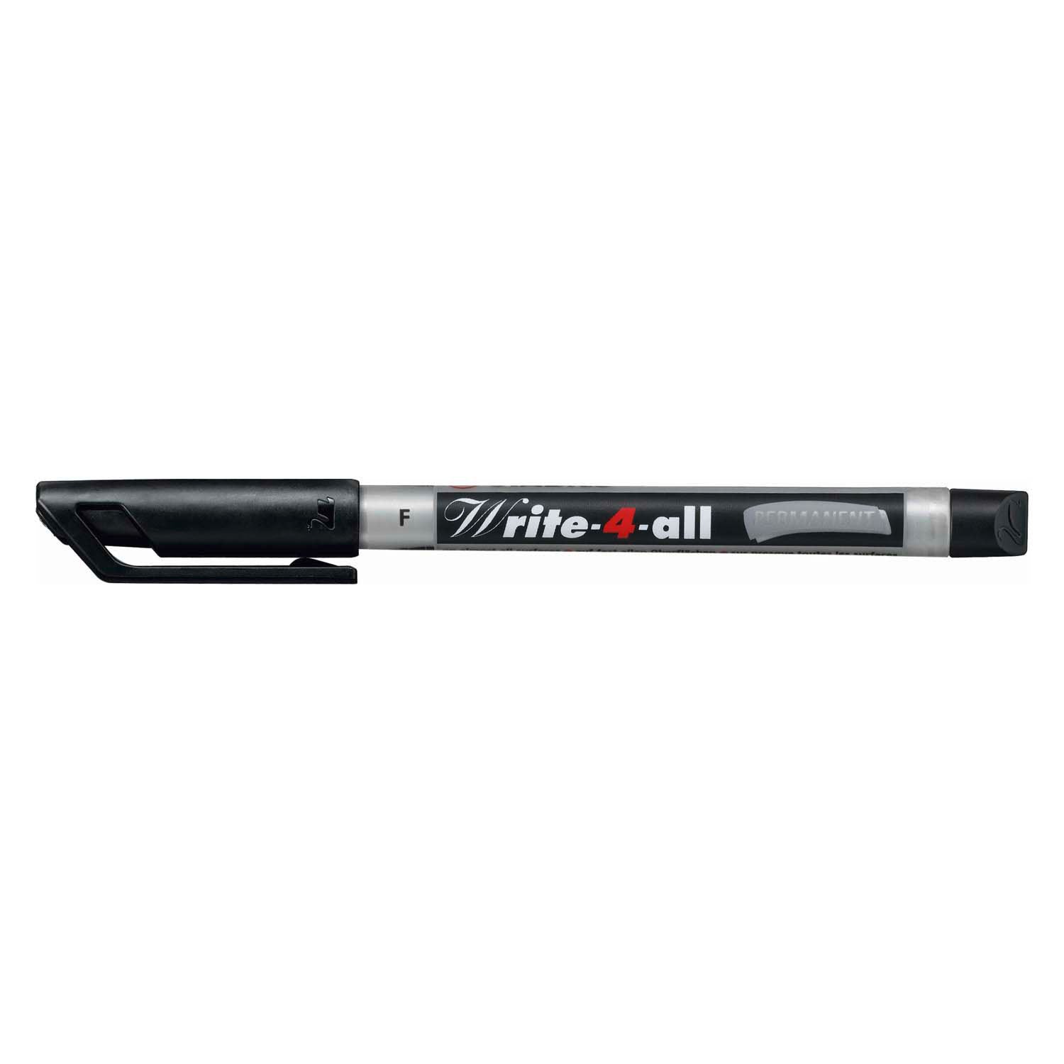 Stabililo write-4-tout marqueur permanent fin noir