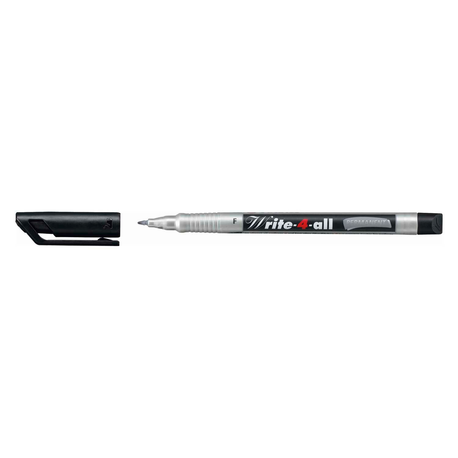 Stabililo write-4-tout marqueur permanent fin noir