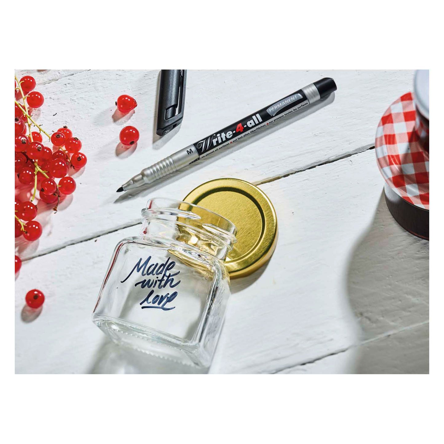 Stabililo write-4-tout marqueur permanent fin noir