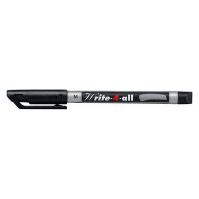 Stabililo write-4-tout marqueur permanent moyen noir