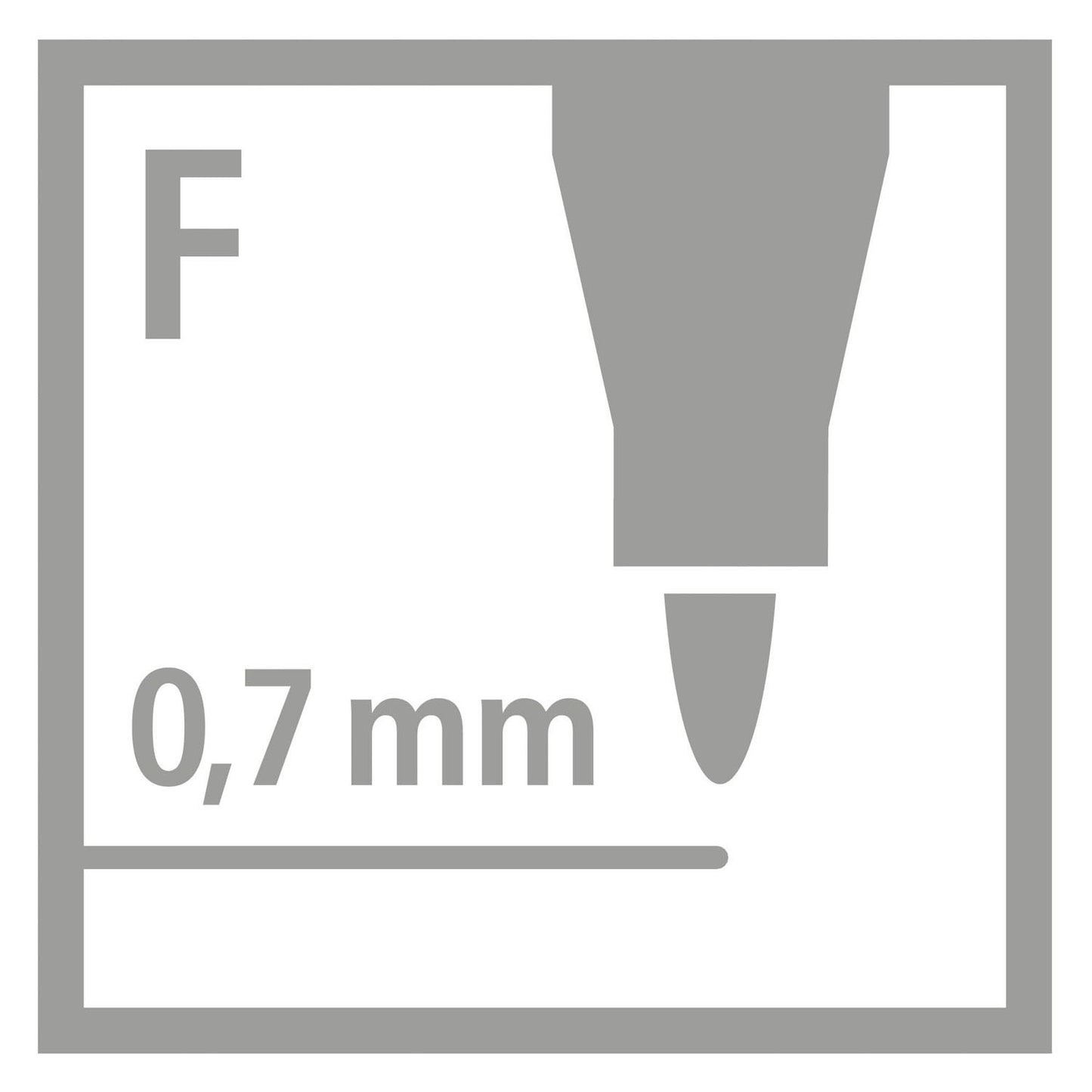 Stabililo ohpen universel non permanent marqueur noir