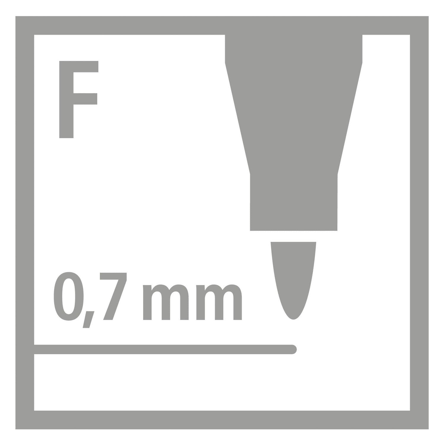Stabililo ohpen universel non permanent marqueur noir