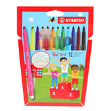 STABILO TRIO A-Z FEETSTIFT, 12ST. - afbeelding 1