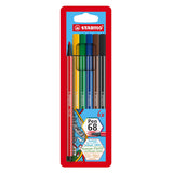 Stabilo Pen 68 - 6 Couleurs - afbeelding 1