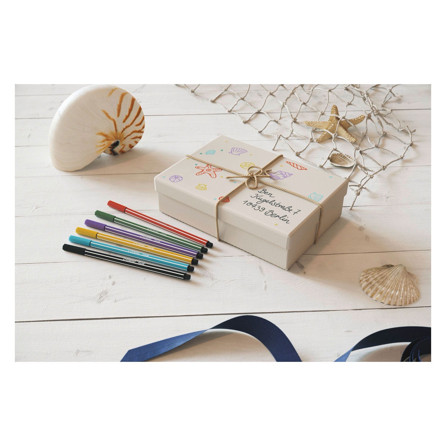 Stabilo Pen 68 Felt -Tip Pen Lila (68 58)