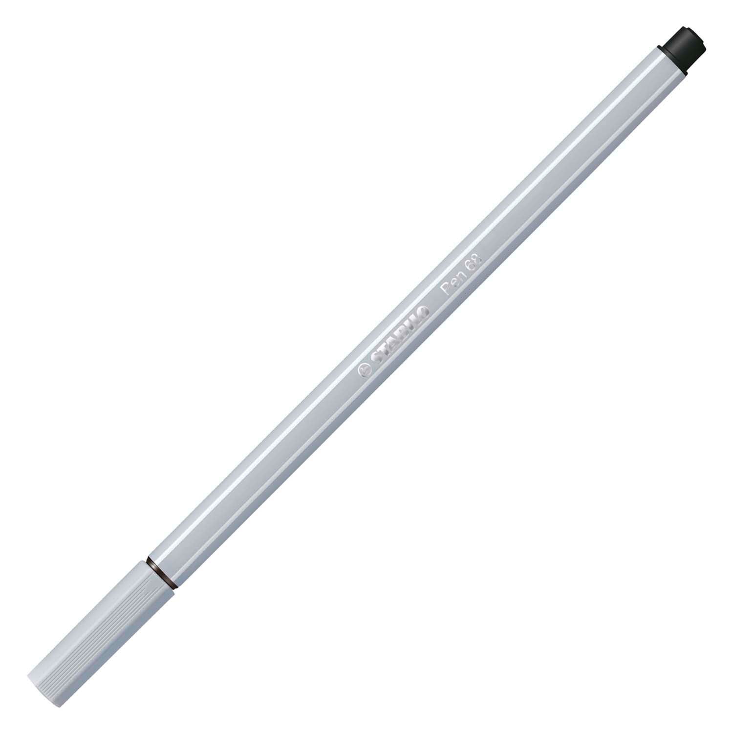 Stabilo Pen 68 Felt -Tip stylo clair gris froid (68 94)