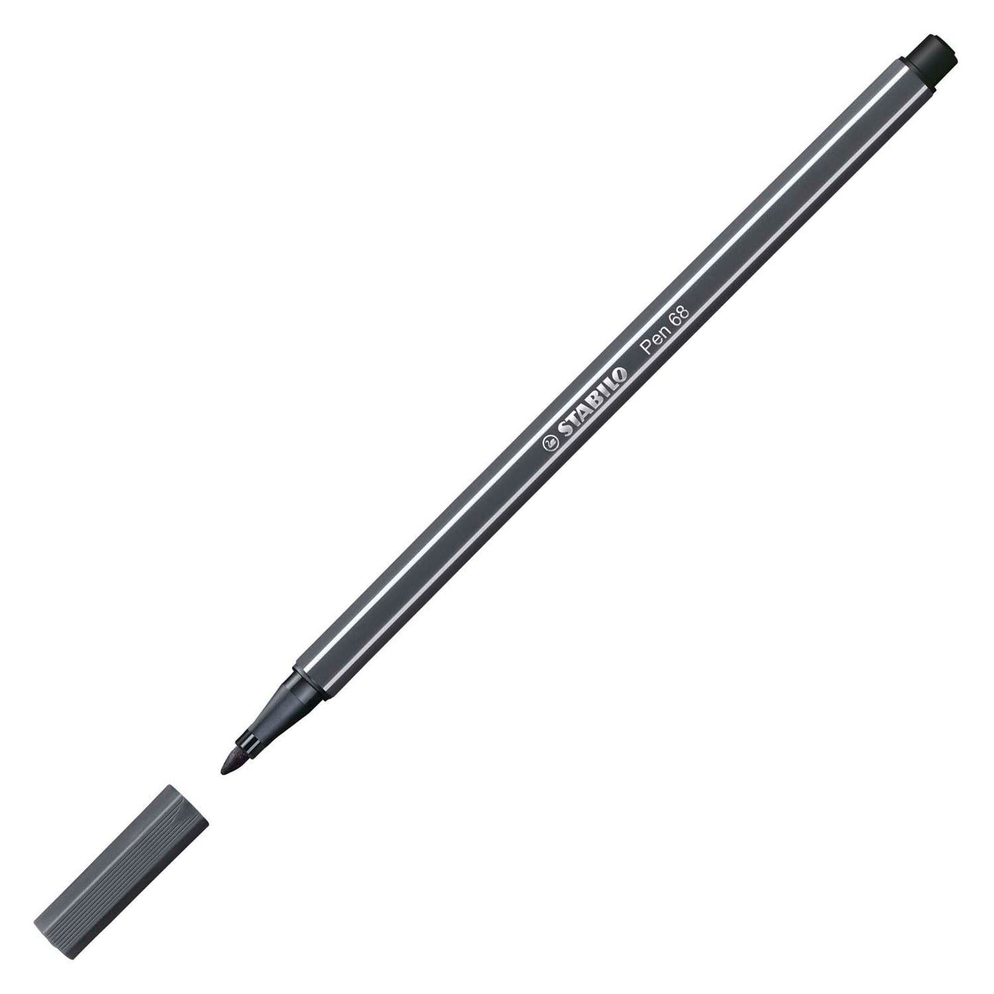 Stabilo Pen 68 Felt -Tip Pen Deep Cold Grey (68 97)