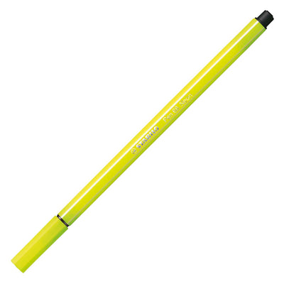 Stabilo Pen 68 Felt -Tip Pen fluorescent jaune (68 024)