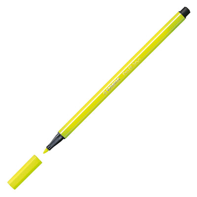 Stabilo Pen 68 Felt -Tip Pen fluorescent jaune (68 024)