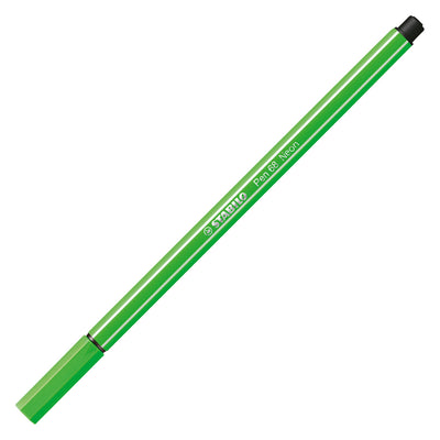 Stabilo Pen 68 Felt -Tip Pen Fluorescent Green (68 033)