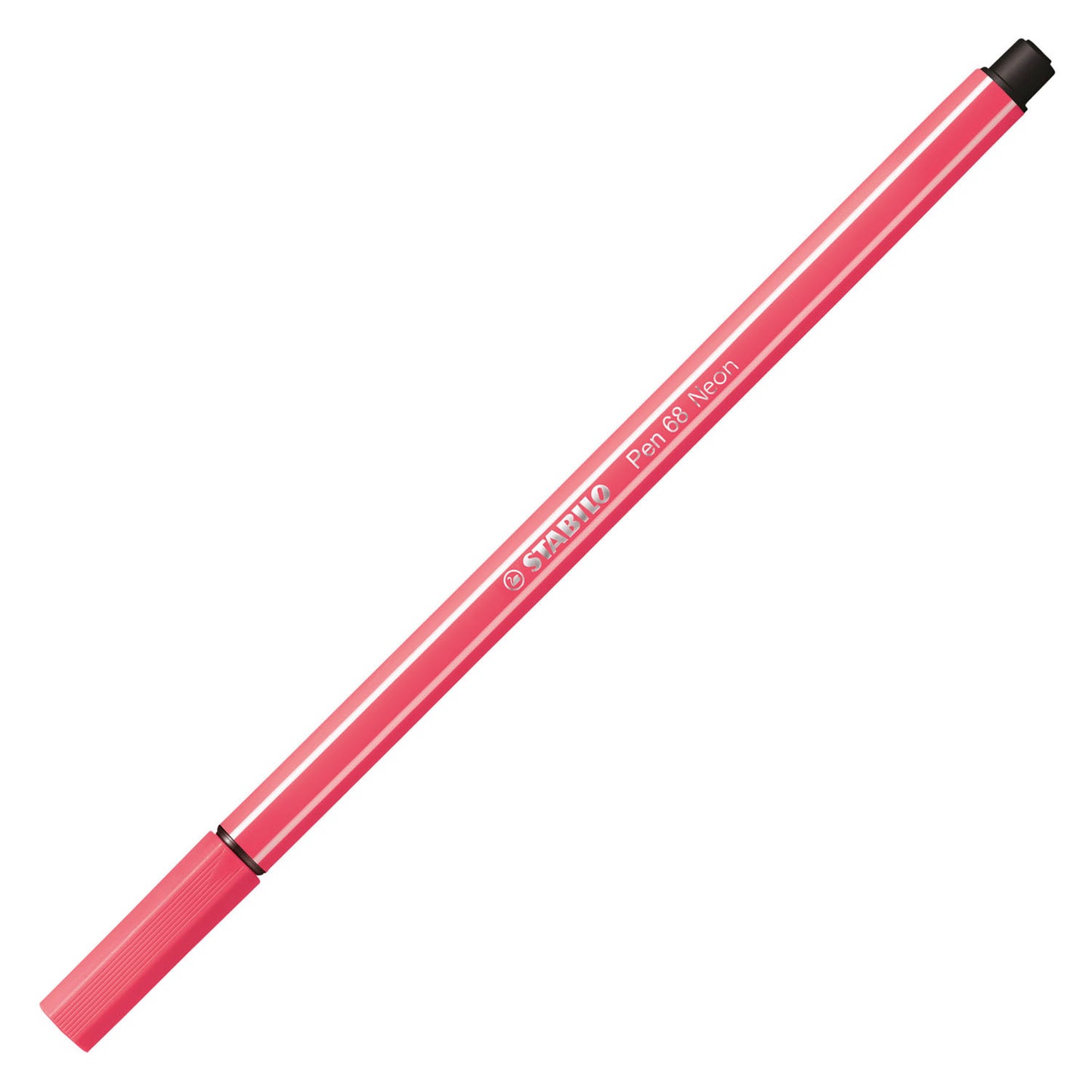 Stabilo Pen 68 Felt -Tip Pen fluorescent rouge (68 040)