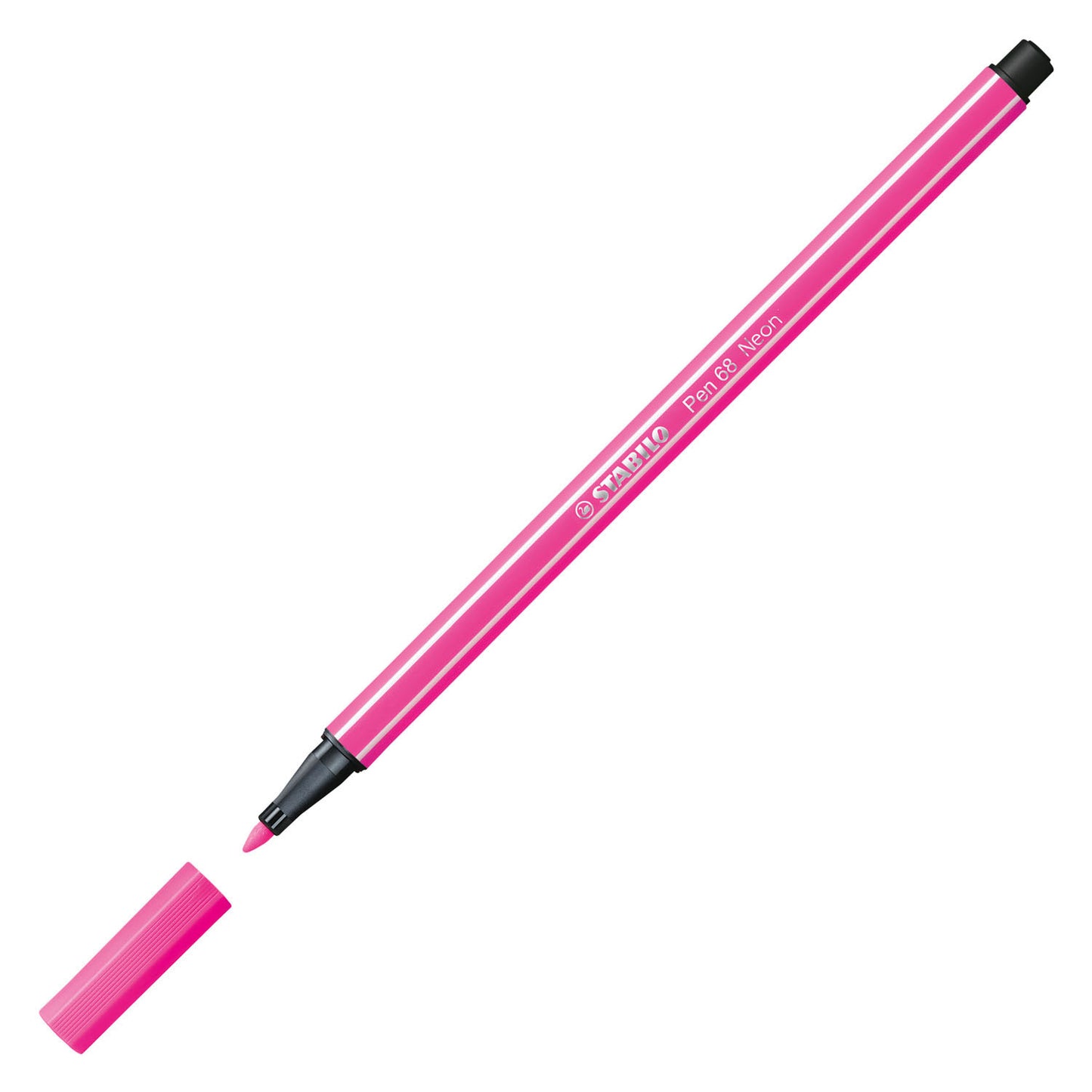 Stabilo Pen 68 Felt -Tip Pen Fluorescent Rose (68 056)