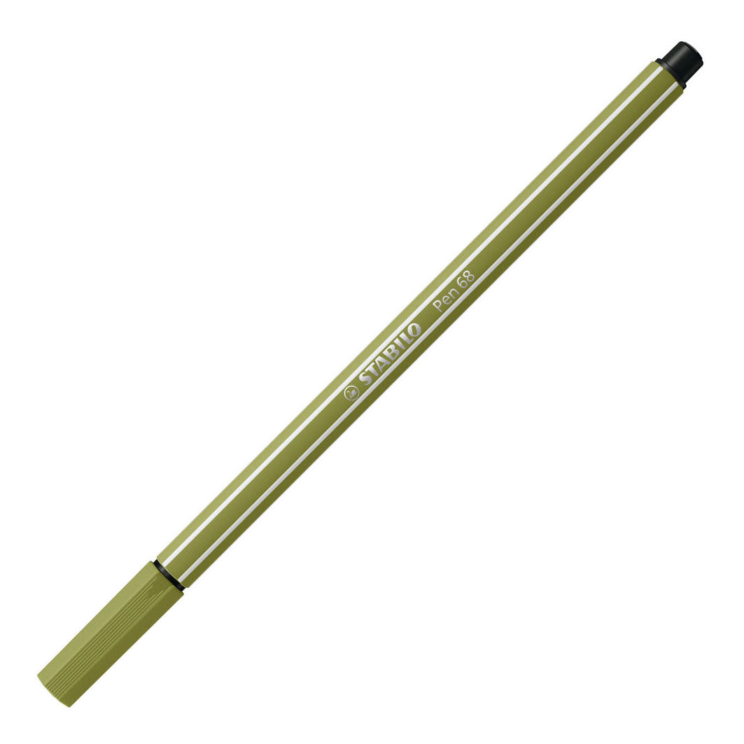 Stabilo Pen 68 Felt -Tip Mud Green (68 37)