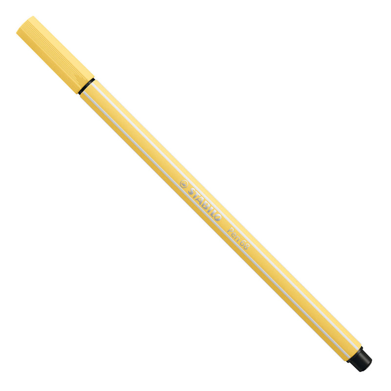 Stabilo Pen 68 Felt -Tip Pen Light Yellow (68 23)