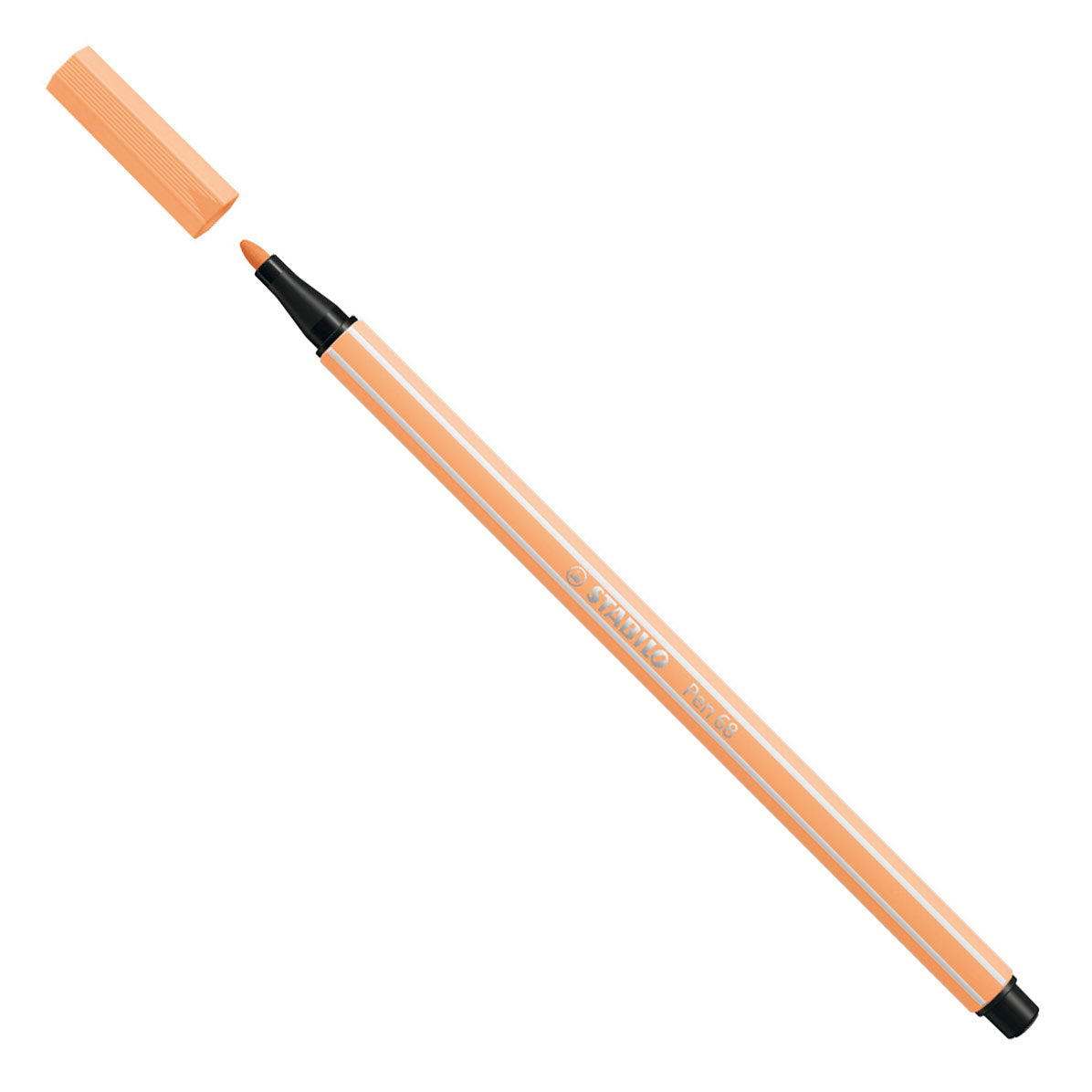 Stabilo Pen 68 Felt -Tip Pen Light Orange (68 25)