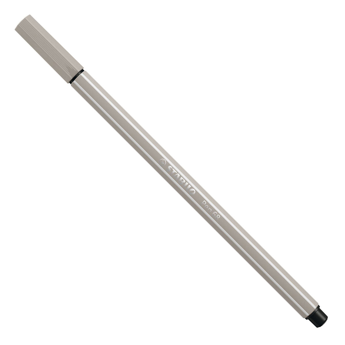 Stabilo Pen 68 Felt -Tip Pen Grey chaud (68 93)