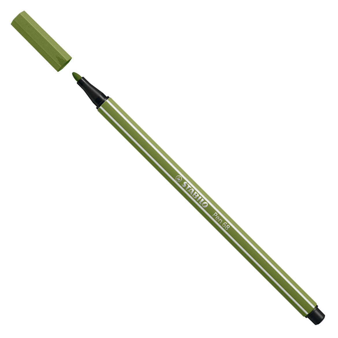 Stabilo Pen 68 Felt -Tip Pen Mos Green (68 35)
