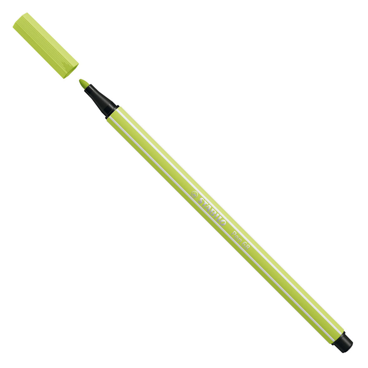 Stabilo Pen 68 Felt -Tip Pen Lime Groen (68 14)