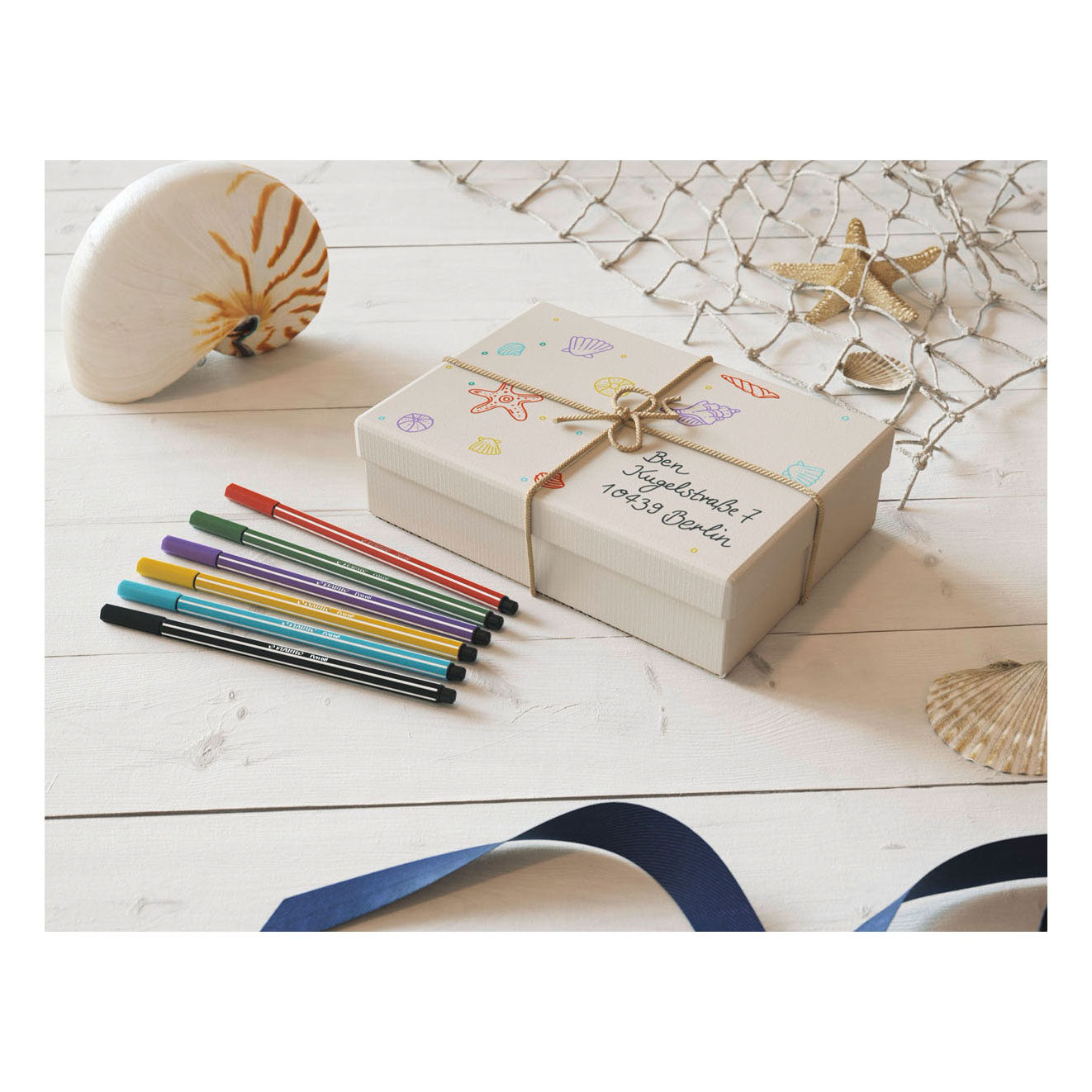 Stabilo Pen 68 Felt -Tip Ultra Marine (68 32)