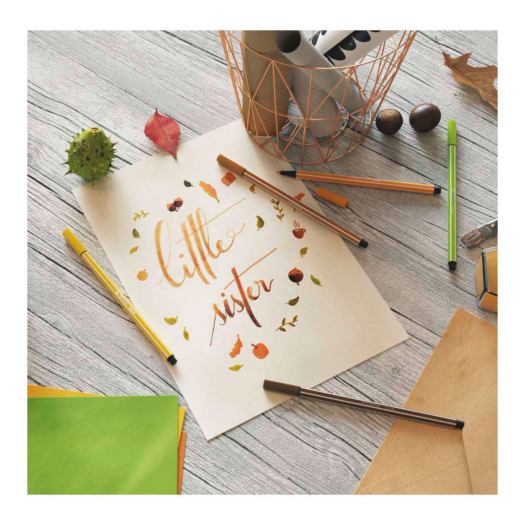 Stabilo Pen 68 Felt -Tip Pen Black (68 46)