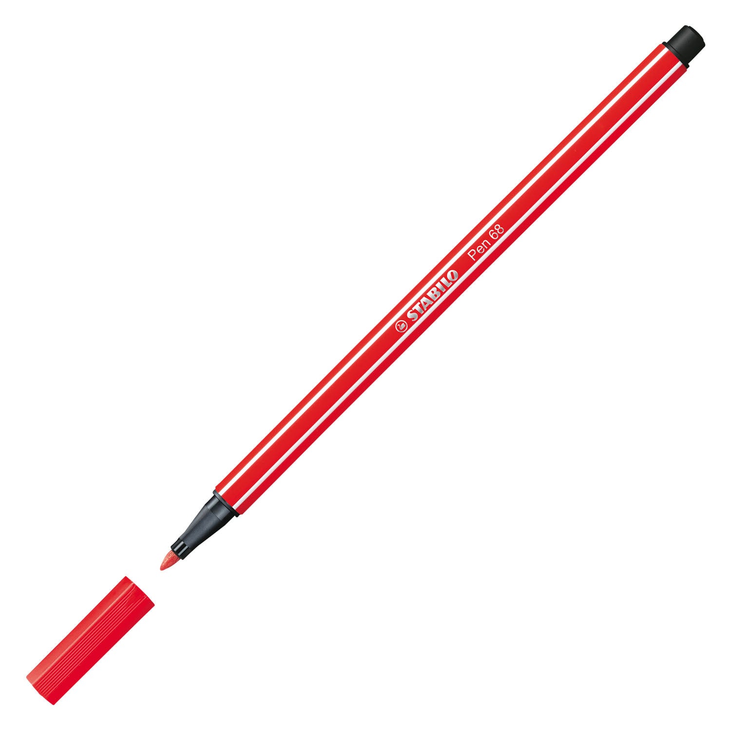 Stabilo Pen 68 Felt -Tip Pen Carmine Red (68 48)