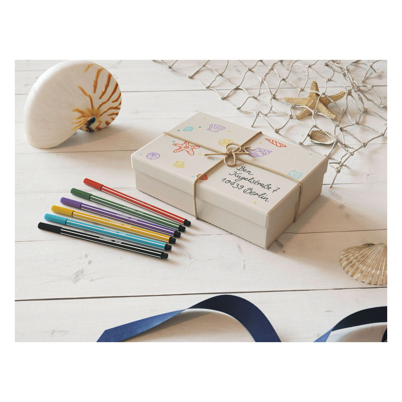 Stabilo Pen 68 Felt -Tip Pen Dark Red (68 50)