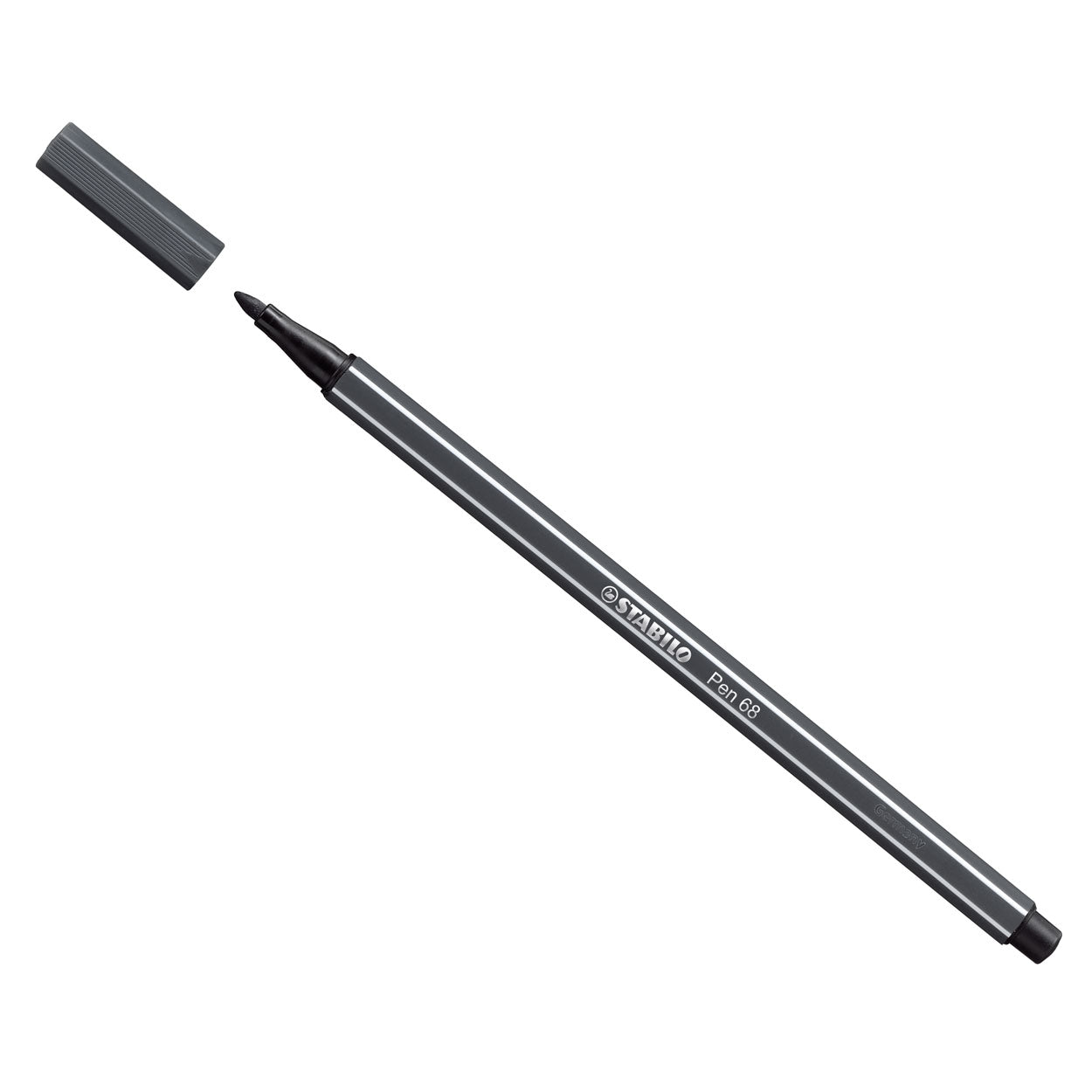Stabilo Pen 68 Felt -Tip Pen Deep Cold Grey (68 97)