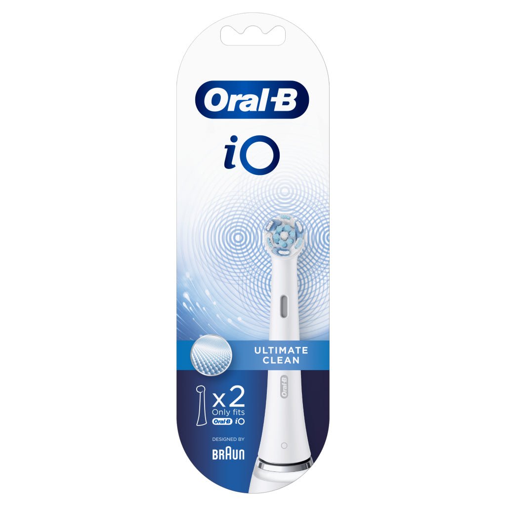 Oral-b oral-b io ultime brosses de coup de couteau 2 pièces 2 pièces