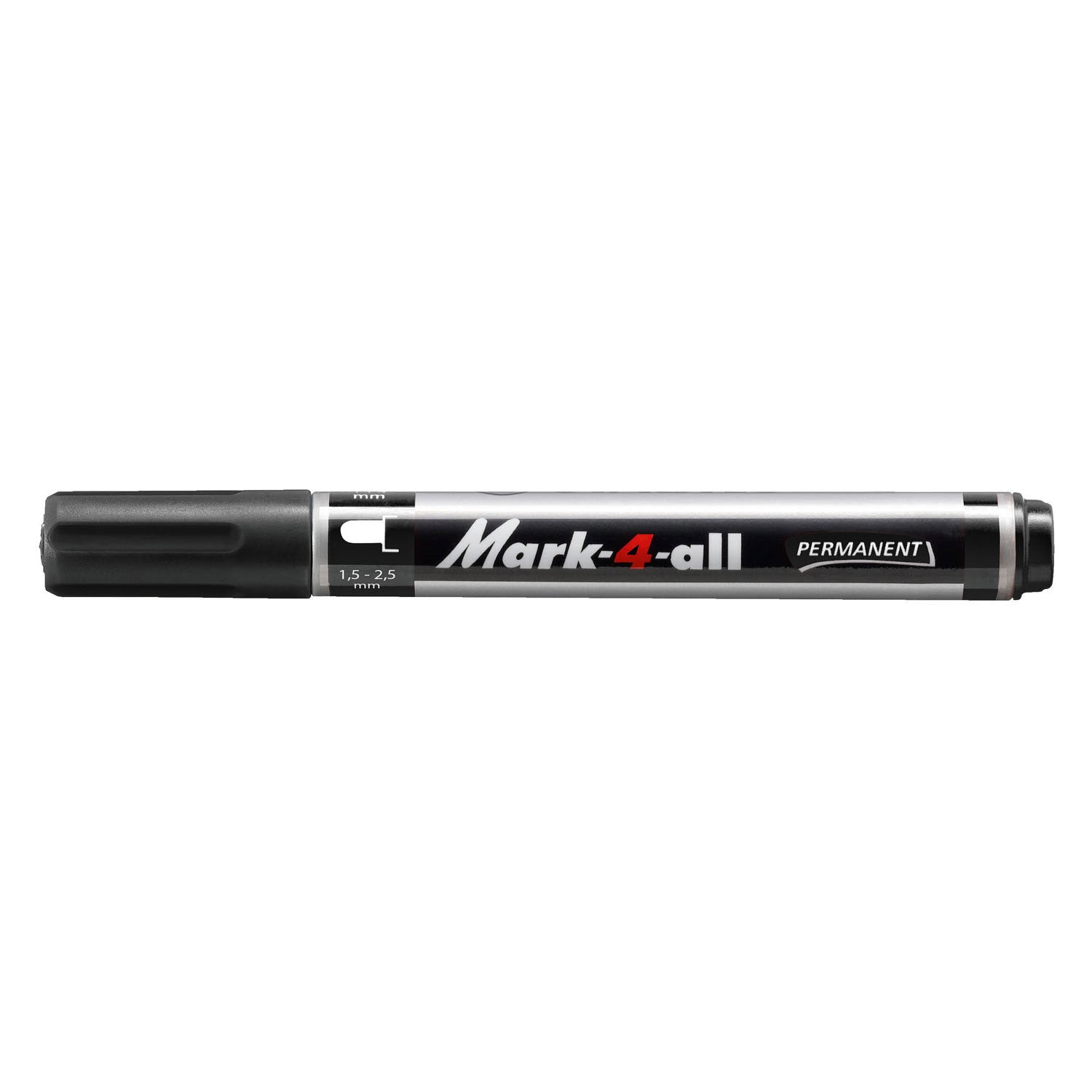 Stabililo mark-4-all f marqueur permanent noir