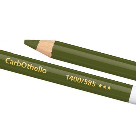 Stabilo Carbothello -Lime pastel coloré crayon olive vert