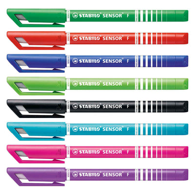 Fineliners du capteur stabililo 0,3 mm, 8e.