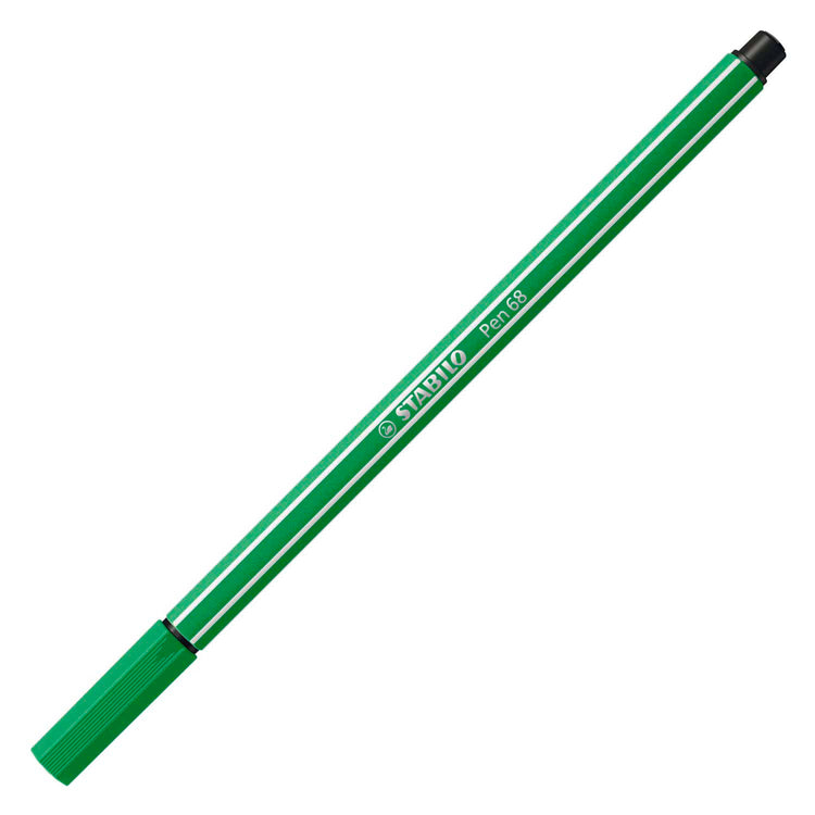 STABILO PEN 68 PASTEL FELT -TIP PEN SET avec 6 pièces