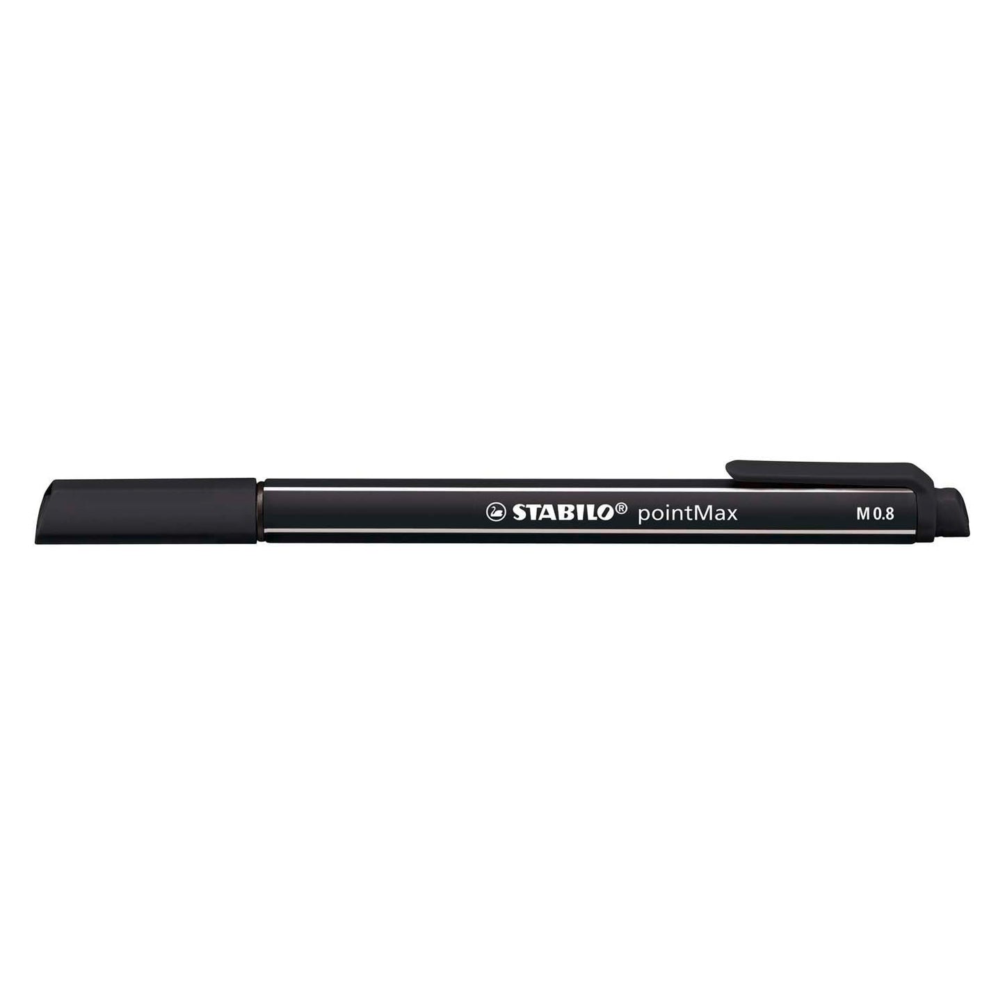 Stabilo Pointmax Hardtip Fineliner Black (488 46)