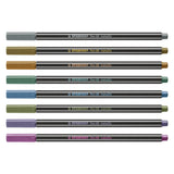 Stabilo Pen 68 Metallic Felt -Tip stylos, 8e. - afbeelding 3
