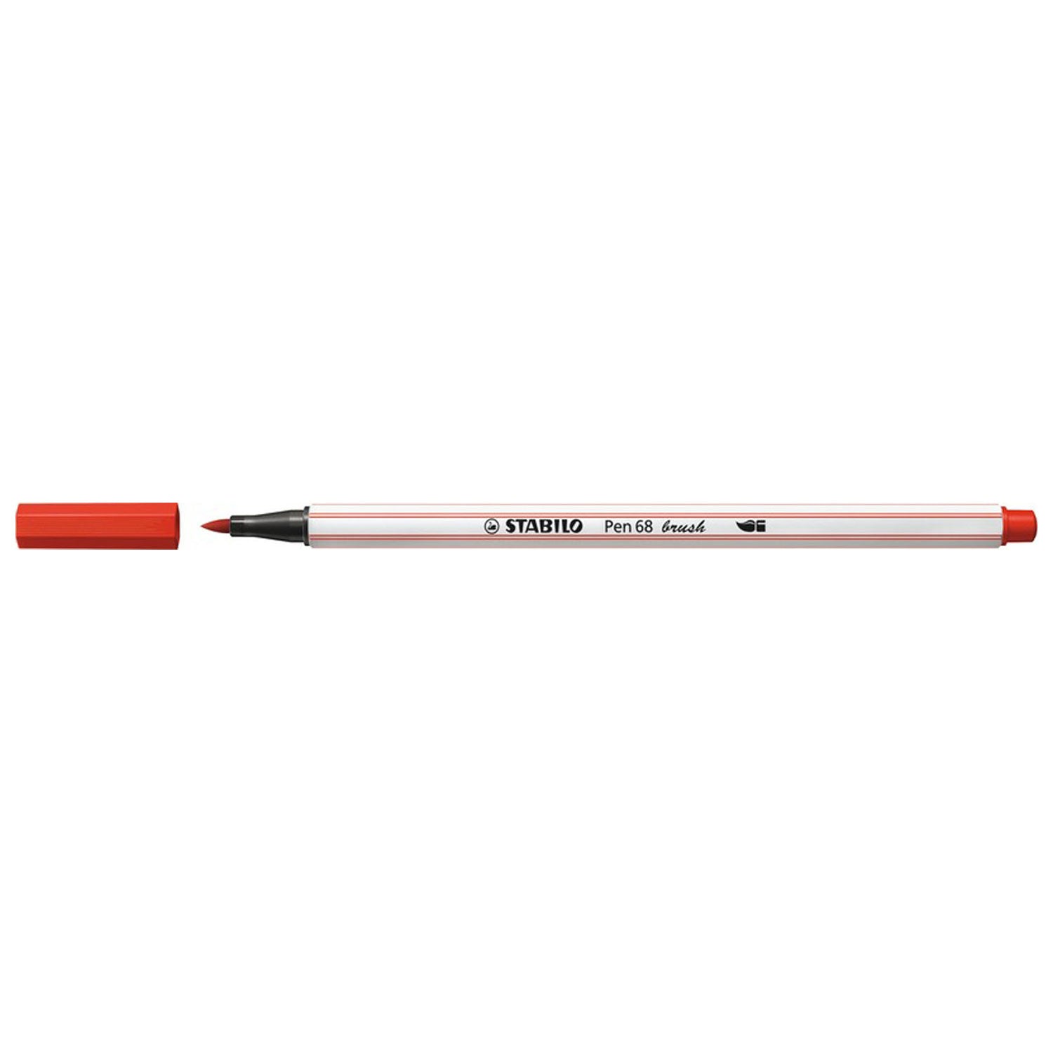 Stabilo Pen 68 Brush 48 - Carmine rouge