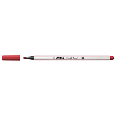 Stabilo Pen 68 Brush 50 - Rouge foncé