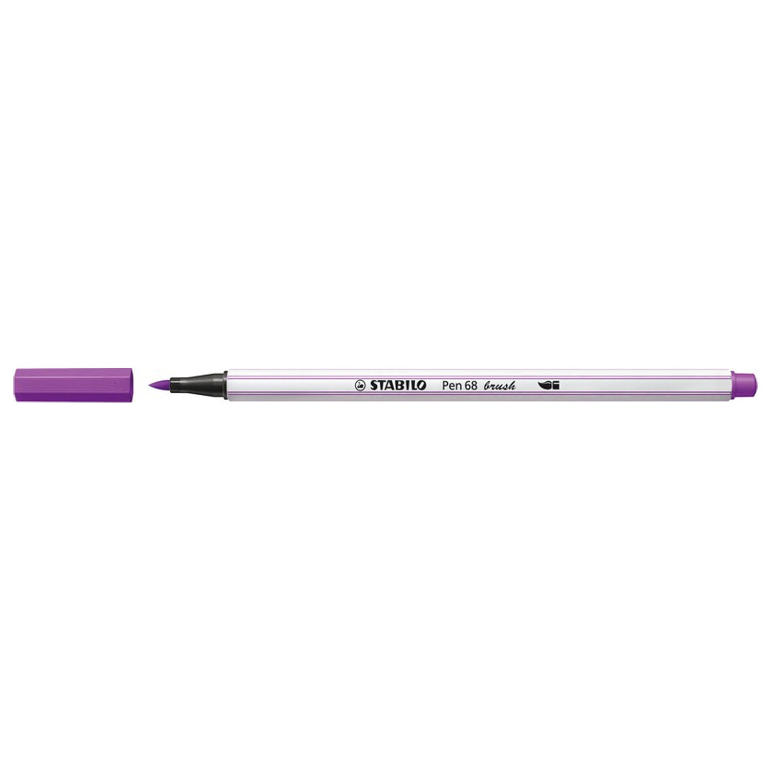 Stabilo Pen 68 Brush 58 - Lila