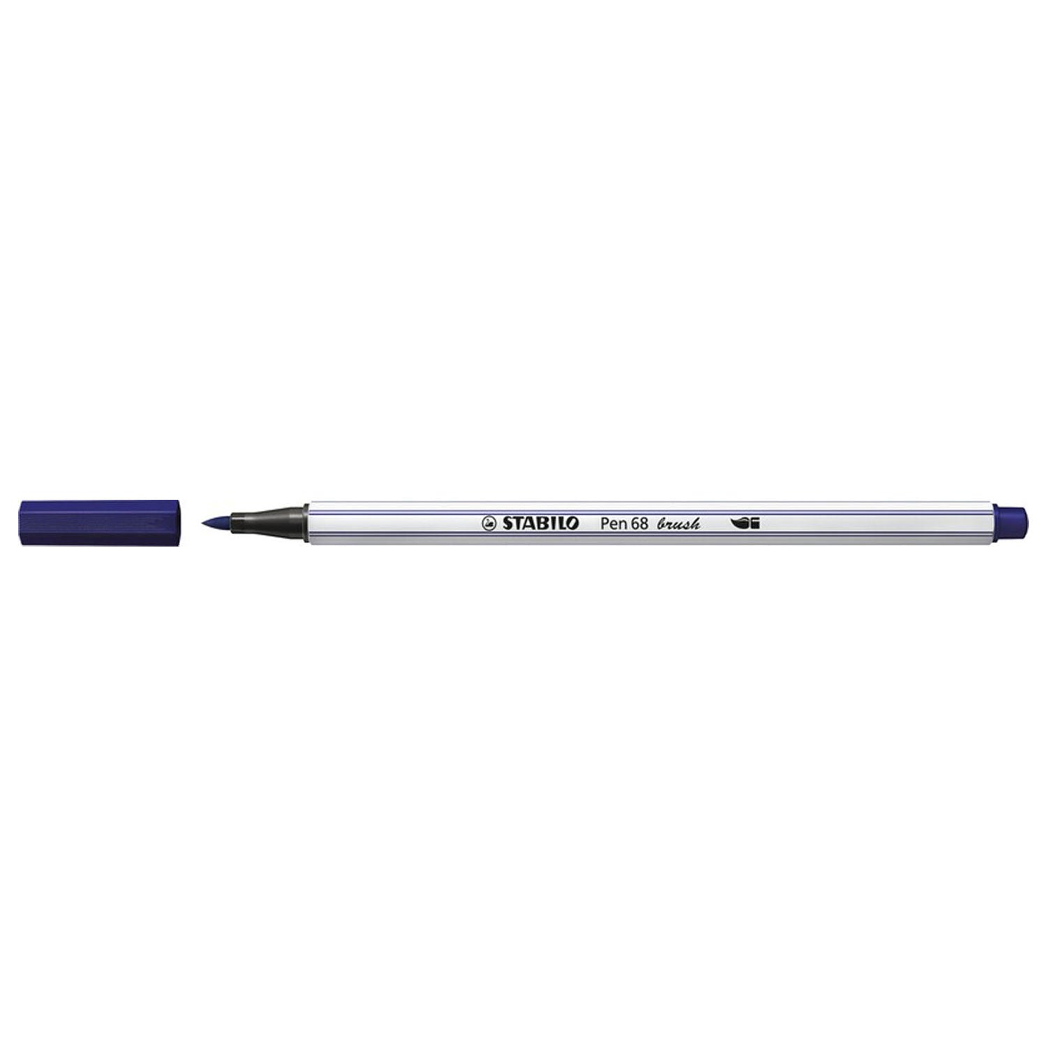Stabilo Pen 68 Brush 22 - Prusse Bleu