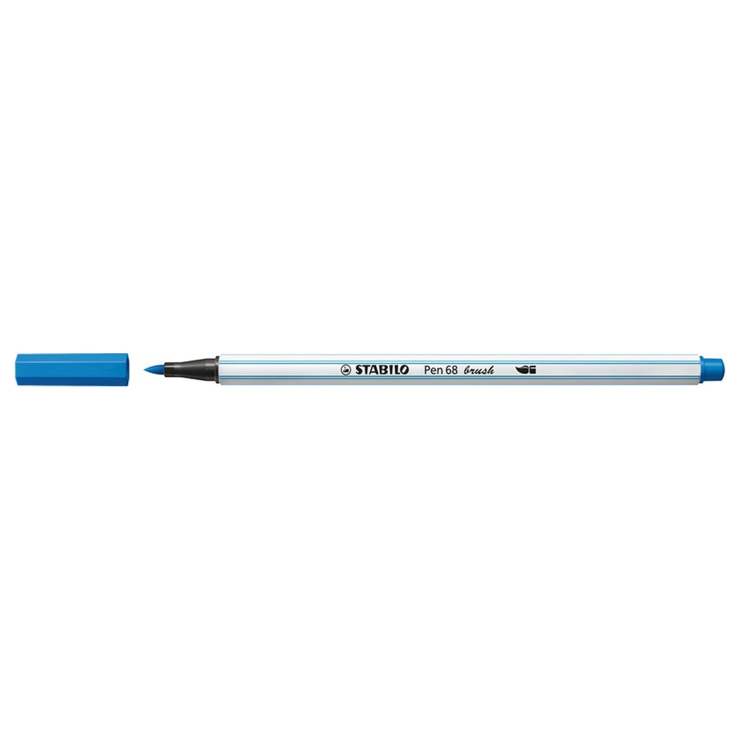 Stabilo Pen 68 Brush 41 - Bleu foncé