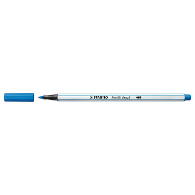 Stabilo Pen 68 Brush 41 - Bleu foncé