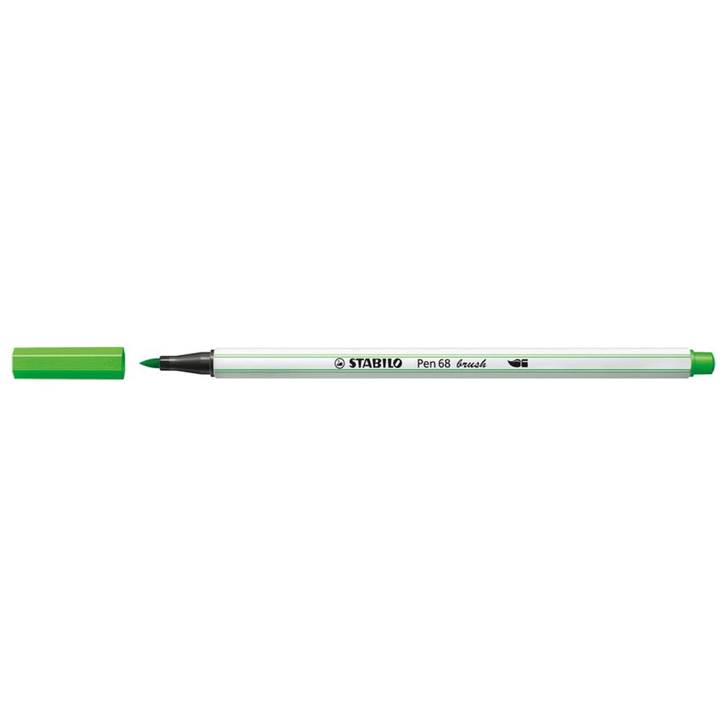 Stabilo Pen 68 Brush 33 - vert clair
