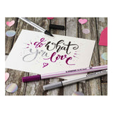 Stabilo Pen 68 Brush 33 - vert clair - afbeelding 4