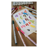 Stabilo Pen 68 Brush Arty Felt -Tip stylos 24 pièces - afbeelding 5