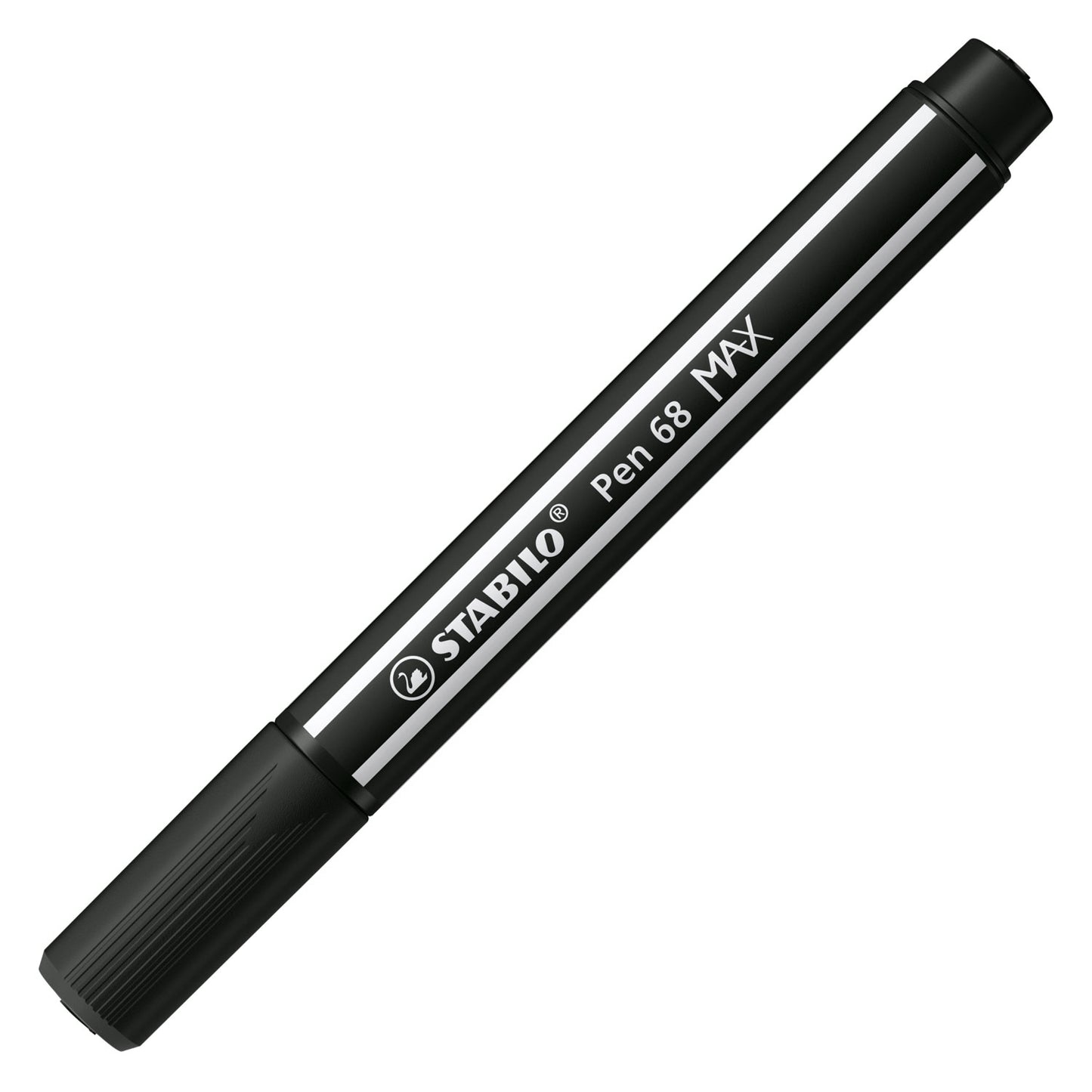 Stillo Pen 68 MAX FELT -TIP PEN avec un point de ciseau épais noir