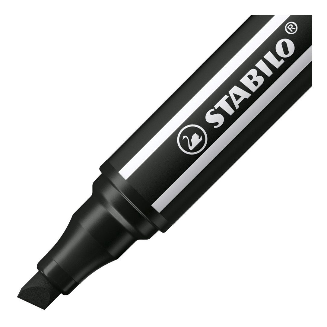 Stillo Pen 68 MAX FELT -TIP PEN avec un point de ciseau épais noir