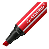 Stillo Pen 68 MAX FELT -TIP PEN avec un point de ciseau épais carmin rouge - afbeelding 2