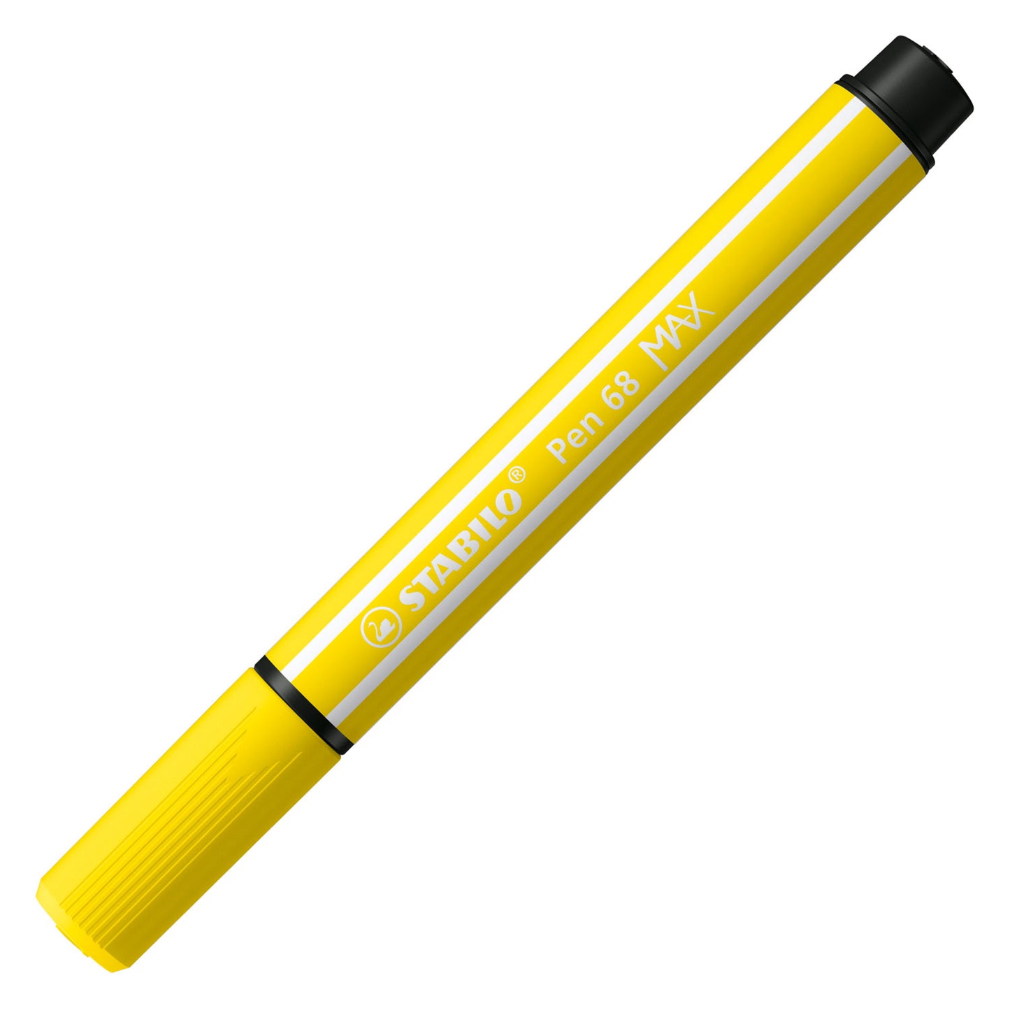 Stilo Pen 68 Max Arty Felt -Tip Pen avec épais pic de burin 24 couleurs