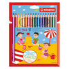 Crayons de couleur ergonomiques épais Stabilo trio - 18 pcs.