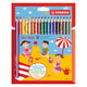 Crayons de couleur ergonomiques épais Stabilo trio - 18 pcs.
